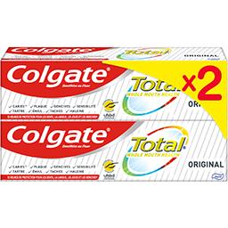 Colgate Colgate Total - Dentifrice Original le lot de 2 tubes de 75 ml