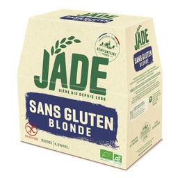 Jade Jade Bière blonde sans gluten les 6 bouteilles de 25 cl