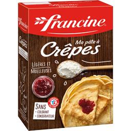 Francine Francine Ma Pâte à Crêpes légères et moelleuses les 2 sachets de 190 g
