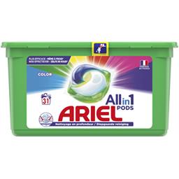 Ariel Ariel Lessive en capsules allin1 pods couleur La boite de 31 capsules