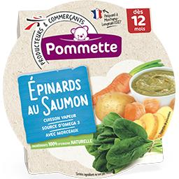 Epinards Au Saumon Des 12 Mois Pommette Intermarche