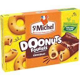 St Michel St Michel Doonuts fourrés au chocolat le paquet de 6 - 180g