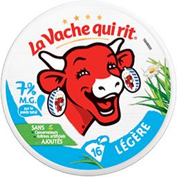 La vache qui rit La Vache qui rit Fromage La Vache Qui Rit Light en Portions la boite de 16 portions - 267g
