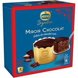 Signature Dessert Glace Miroir Chocolat Nestle Intermarche