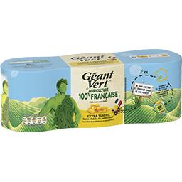 Géant Vert Géant Vert Maïs doux extra tendre les 3 boites de 140 g net égoutté