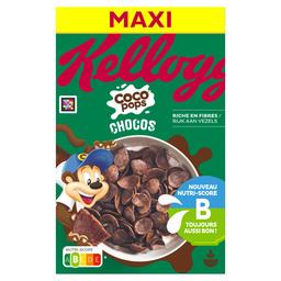 Kellogg's Coco Pops - Pétales de chocolat - Maxi format le paquet de 550g