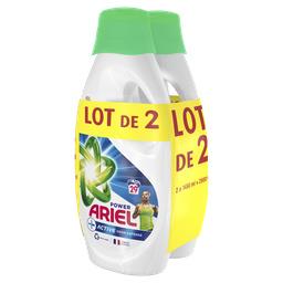 Ariel Ariel Lessive liquide détergent active le lot de 2 bidons de 2.90l - 5.8l