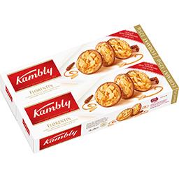 Florentin Kambly Florentin au chocolat au lait et amandes caramélisées le lot de 2 paquets de 125g - 250g
