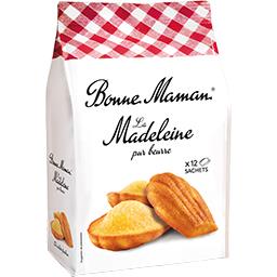 Bonne Maman Bonne Maman La Madeleine au beurre frais le paquet de 12 sachets - 300 g