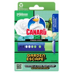 Canard WC Fresh Disc - Kit applicateur avec blocs WC sans cage Garden Escape Le lot d'1 applicateur + 1 recharge - 36ml