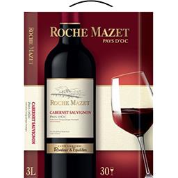 Roche Mazet Roche Mazet Vin de pays d'Oc rouge- Cabernet Sauvignon la fontaine à vin de 3 L