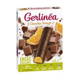 Gerlinéa Gerlinéa Barres encas chocolat orange les 12 barres de 31 g