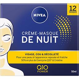 Nivea Nivea Crème-masque de nuit Q10 Power le pot de 50 ml