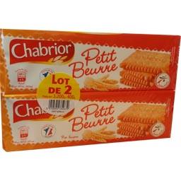 LU Chabrior Biscuits Petit Beurre le lot de 2 paquets de 200 g