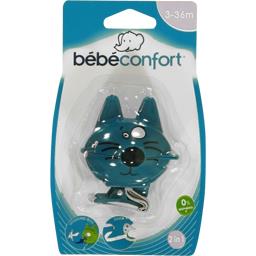 Sucettes Natural Physio 100 Silicone Bleu 18 36m Bebe Confort Intermarche