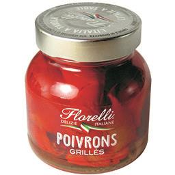 Florelli Florelli Poivrons grillés le pot de 170 g net égoutté