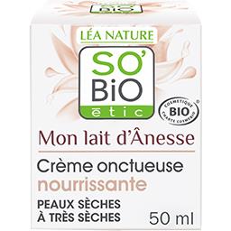 SO'BiO étic So'bio Etic Mon Lait d'Ânesse - Crème onctueuse nourrissante le pot de 50 ml