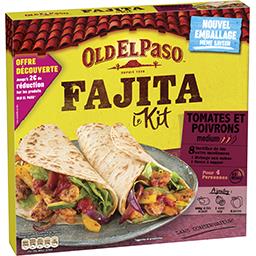 Old El Paso Old El Paso Kit Fajita Tomate Poivron La boite de 500g