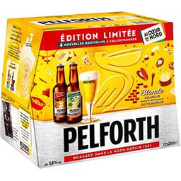 Pelforth Pelforth Bière blonde les 12 bouteilles de 25cl