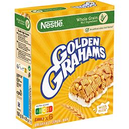 Nestlé Nestlé Golden Grahams - Barres de céréales les 6 barres de 25 g