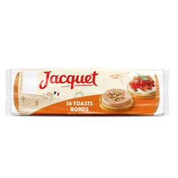 Jacquet Jacquet Toasts brioché pour foie gras le paquet de 36 toasts - 250 g