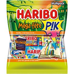 Haribo Haribo Assortiment de bonbons Méga-fête Pik le sachet de 720 g