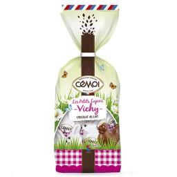 Cémoi Les petits lapins Vichy chocolat au lait Le sachet de 162g