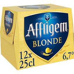 Affligem Affligem Bière blonde d'Abbaye les 12 bouteilles de 25cl