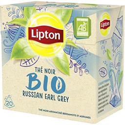 Lipton Lipton Thé noir BIO Russian Earl Grey la boite de 20 sachets - 32 g