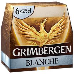 Grimbergen Grimbergen Blanche - Bière d'Abbaye le pack de 6x25cl 