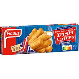 Findus Findus Colin d'Alaska façon Fish & Chips la boîte de 364g