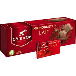 Côte d'Or Côte d'Or Mignonette chocolat au lait la boite de 24 - 240 g
