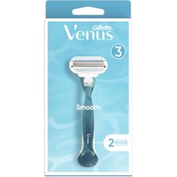 Gillette Venus Rasoir smooth Le paquet avec rasoir + lames. 