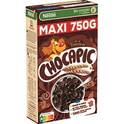Nestlé Nestlé Chocapic Céréales petit déjeuner au chocolat la boite de 750g