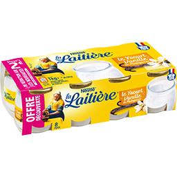 Nestlé 2810 Le Yaourt à la vanille les 8 pots de 125 g - Offre découverte