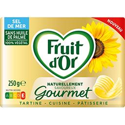 Fruit d'Or Fruit d'Or Beurre Demi-sel Gourmet sans huile de palme la plaquette de 250g