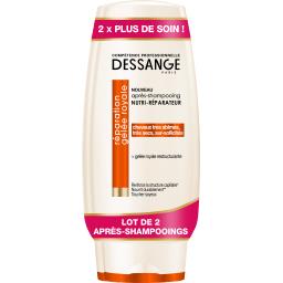Dessange Dessange Réparation Gelée Royale - Après shampooing Nutri-réparateur le lot de 2 flacons de 200 ml