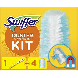Swiffer Kit de dépoussiérage - Attrape et Retient Le manche + 4 recharges