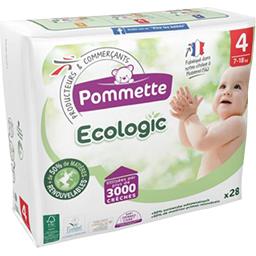 Couches Ecologic Taille 4 7 18 Kg Pommette Intermarche