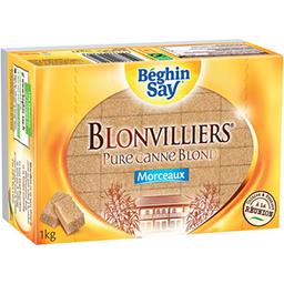 Béghin Say Béghin Say Blonvilliers - Morceaux pure canne blond le paquet de 168 morceaux - 1 kg