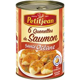 Petitjean Petitjean Quenelles de saumon sauce Océane la boite de 6 - 400 g