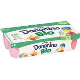 Danonino Petit Suisse Fraise Abricot Banane Bio Danone Intermarche