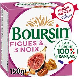 Boursin Boursin Fromage à tartiner figue & 3 noix la boite de 150 g