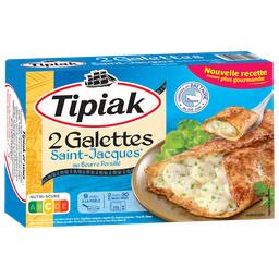 Tipiak Tipiak Galette St. Jacques au beurre persillé la boîte de 2 galettes - 250g