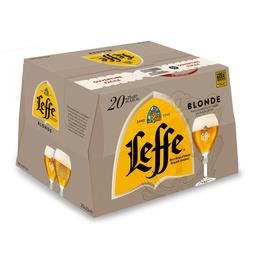 Leffe Leffe Bière blonde le pack de 20 bouteilles x 25cl - 5l