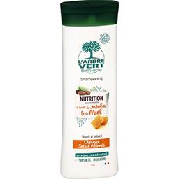 L'Arbre Vert L'Arbre Vert Shampooing nutrition aux extraits d'huile de Jojoba et miel cheveux secs et abimés - Bien être Le flacon de 250ml
