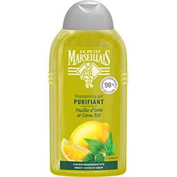 Le Petit Marseillais Le Petit Marseillais Shampooing gel Purifiant feuilles d'ortie & citron BIO le flacon de 250 ml