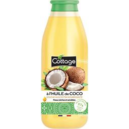 Cottage Cottage Douche huile de coco d'origine naturelle Le flacon de 560ml