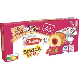 Gateaux Snack Fruits A La Fraise Chabrior Intermarche