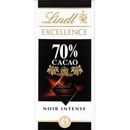 Lindt Lindt Excellence - Chocolat noir intense 70% cacao la tablette de 100 g